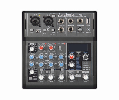 AuraSonics K4 компактный микшерный пульт в Шарыпово