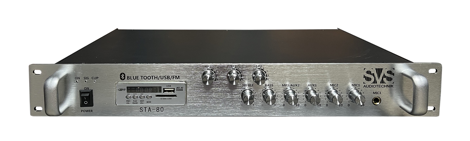 SVS Audiotechnik STA-80 Микшер-усилитель для систем Public Address в Шарыпово