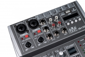 SVS Audiotechnik mixers AM-4 DSP Аналоговый микшерный пульт, 4-канала в Шарыпово